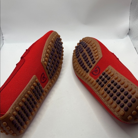 Rothy’s The Driver Vibrant Red Driving Slip On Loafers Shoes SZ 9.5 Casual  NWOT - Picture 5 of 9